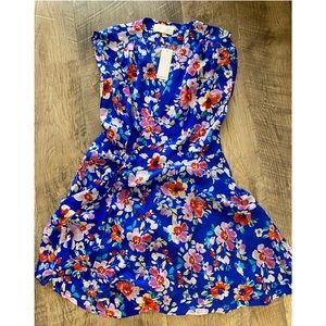 Flower print Yumi Kim wrap short wrap dress